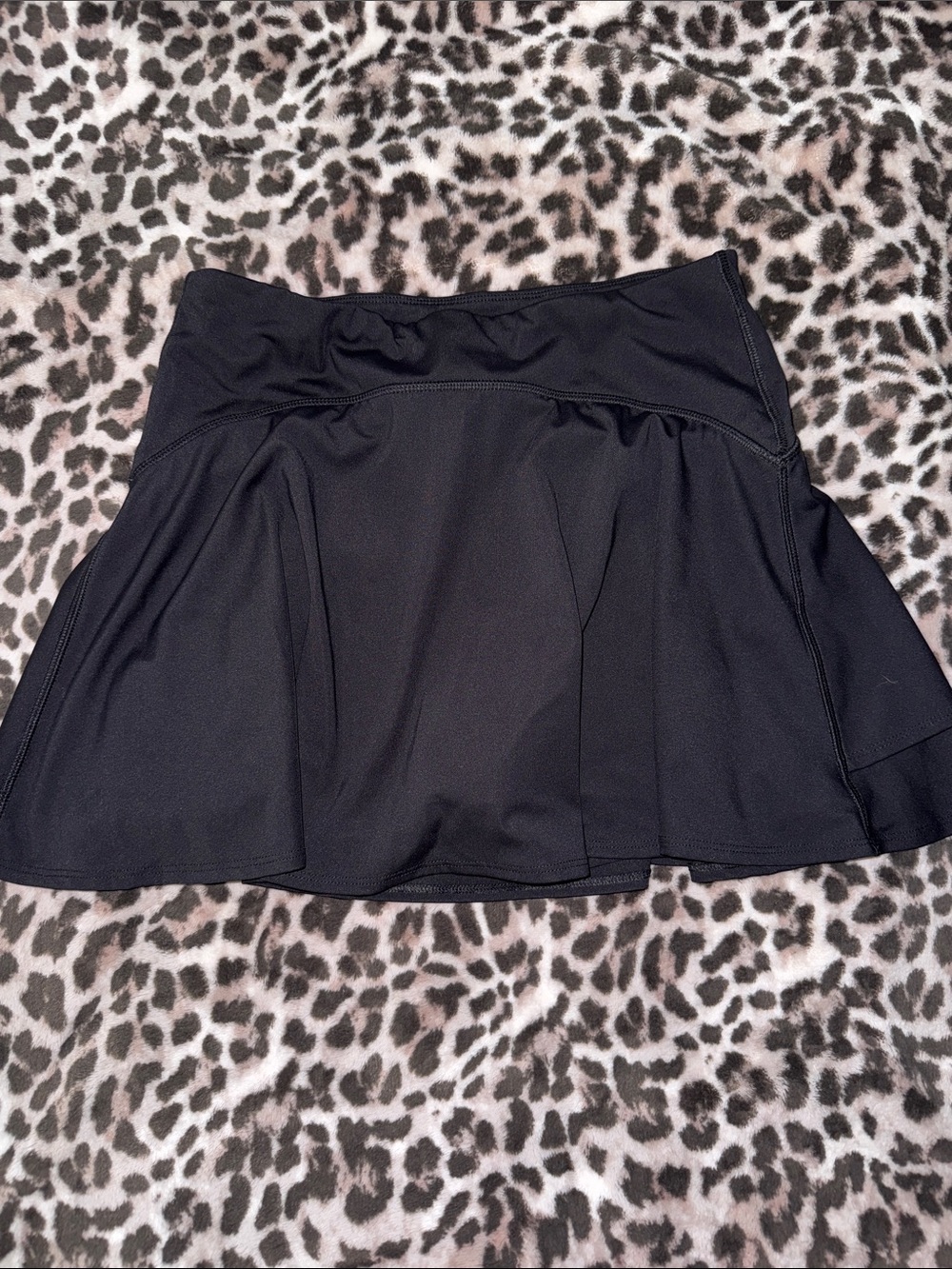 Old Navy Black Circle Skater Skirt